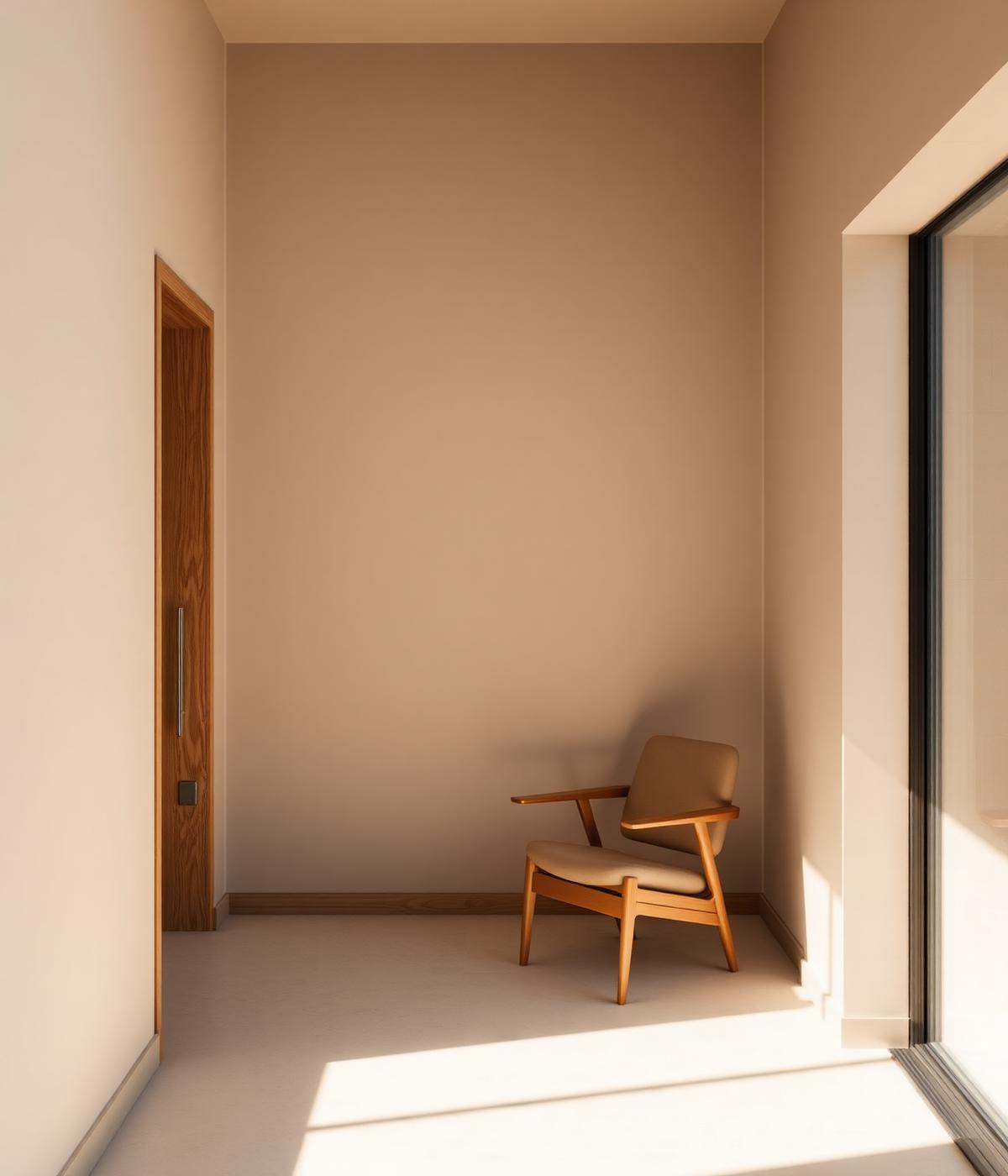 Finished interior room with natural light after refurbishment